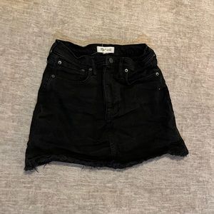 Madewell denim skirt